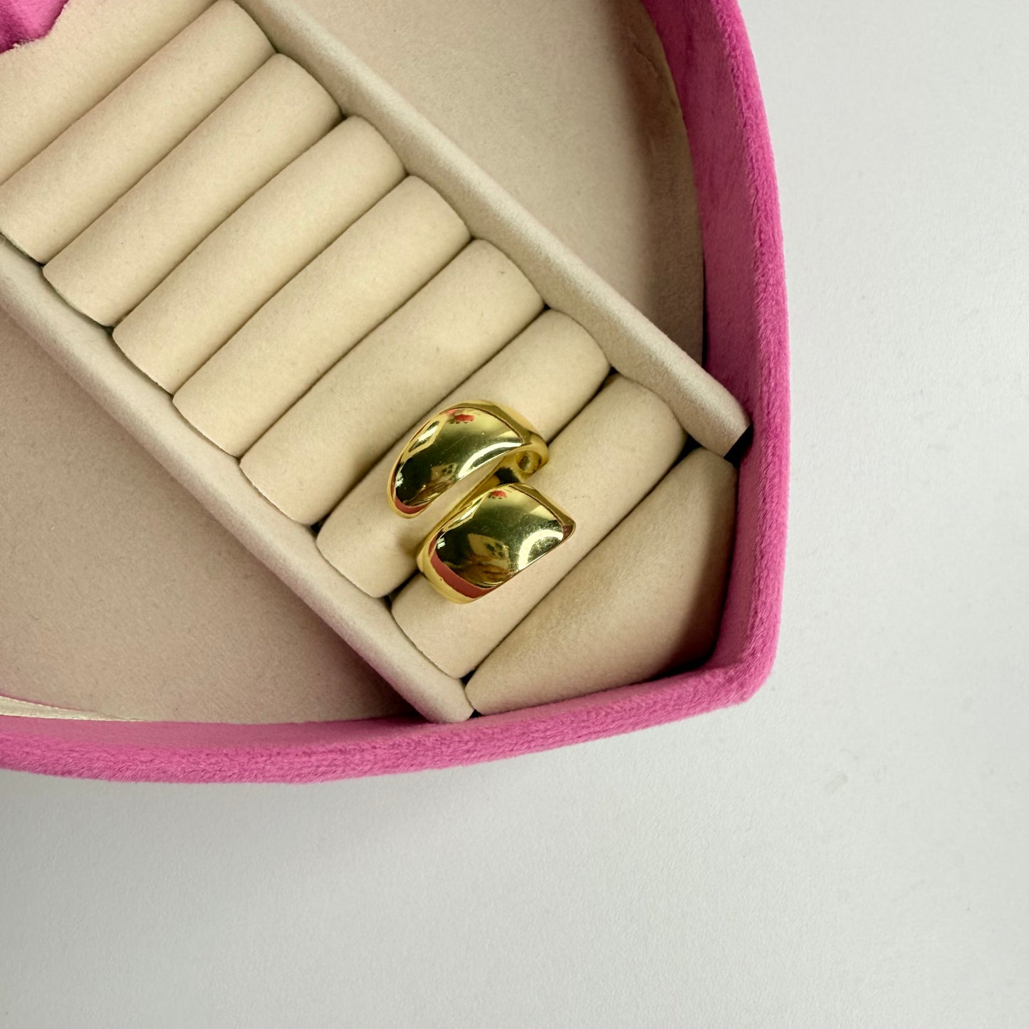 Anillo ajustable CHAPA DE ORO 18k(E166)