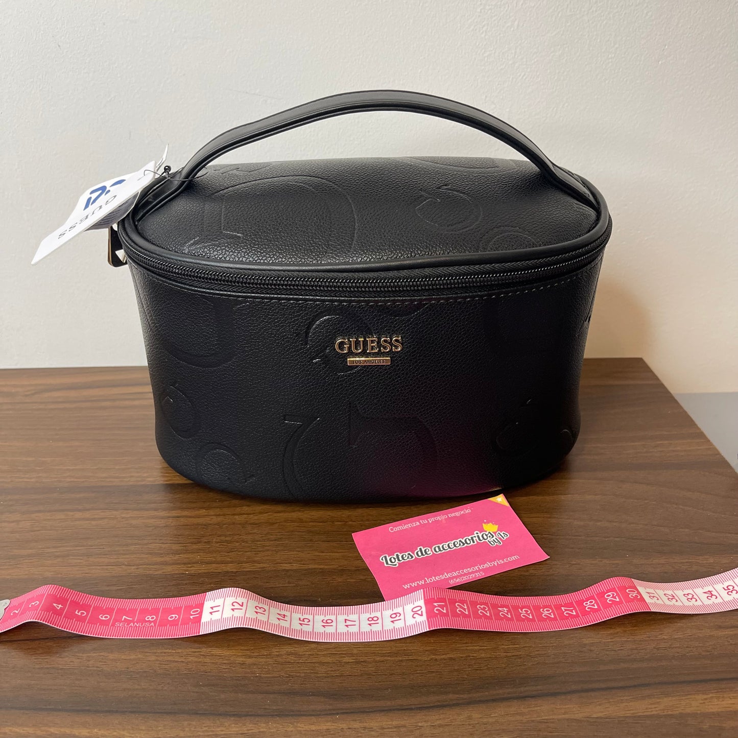 Cosmetiquera negra Guess USA