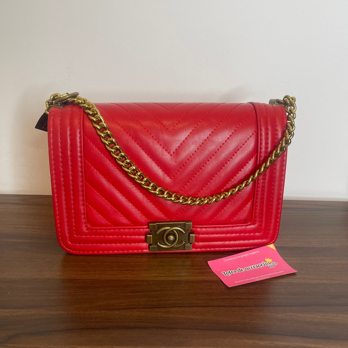 Bolsa roja imt ch USA