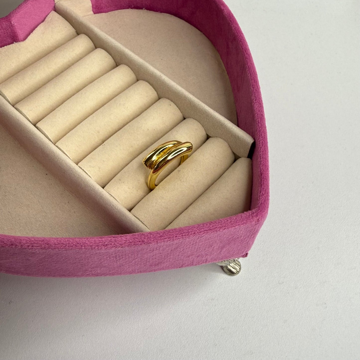 Anillo ajustable CHAPA DE ORO 18k(S55)