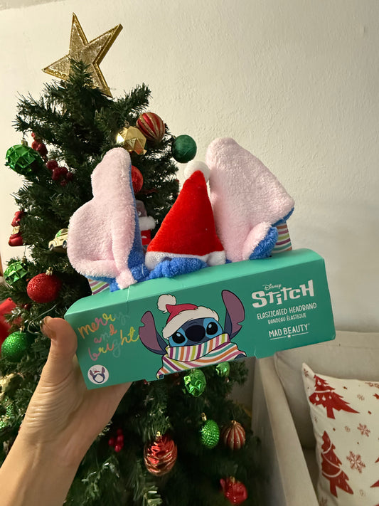 RETO ISELAAHER (Set 3 artículos - Calcetines Grinch - Patches Cuernito - Diadema Stitch )