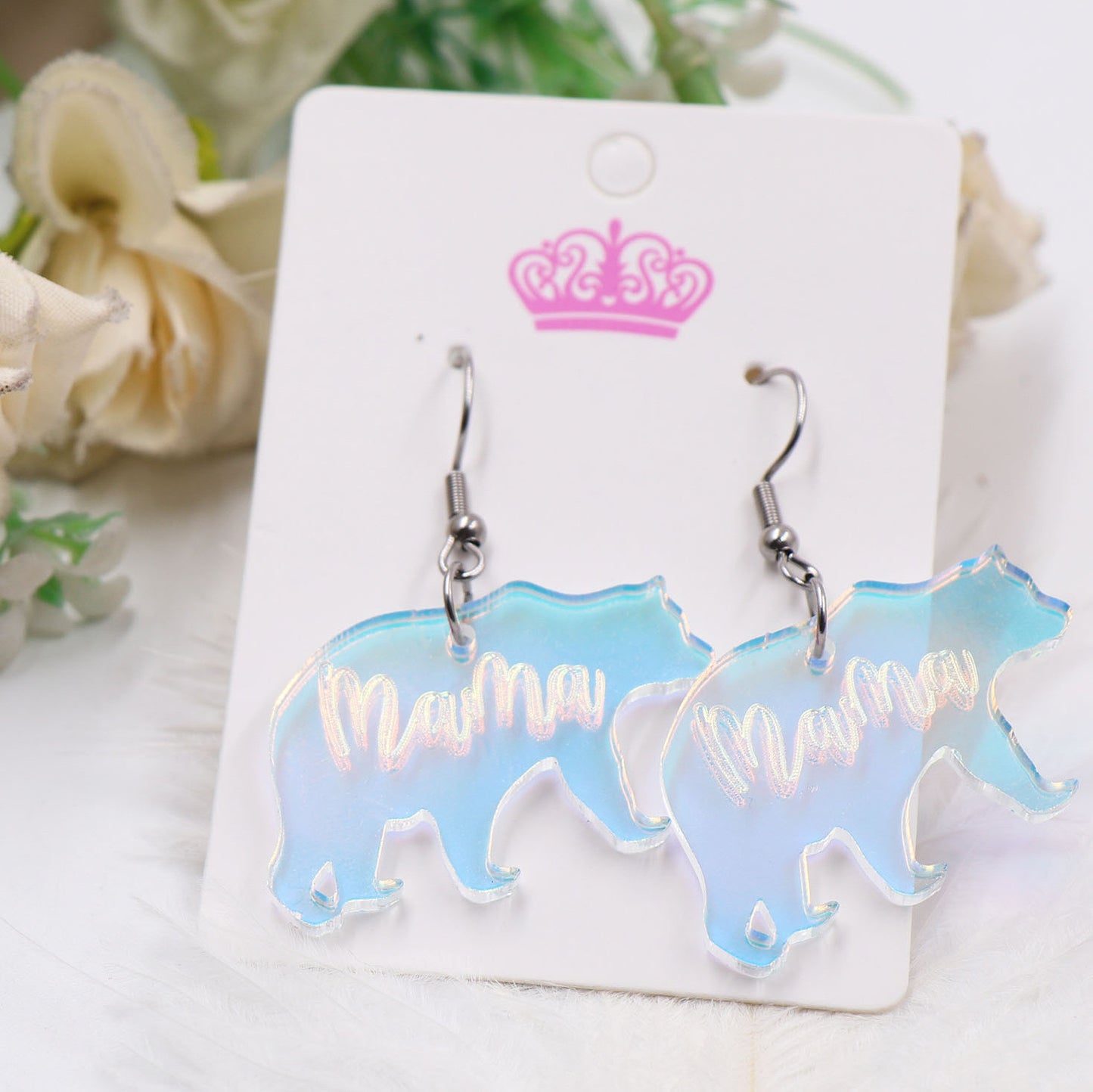 Aretes oso tornasol(AA29)