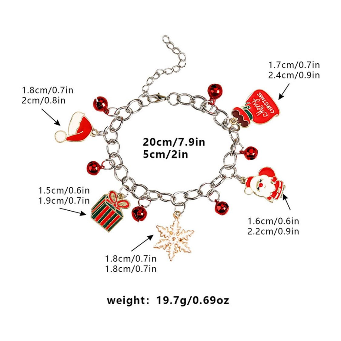 Pulsera navidad(K107)