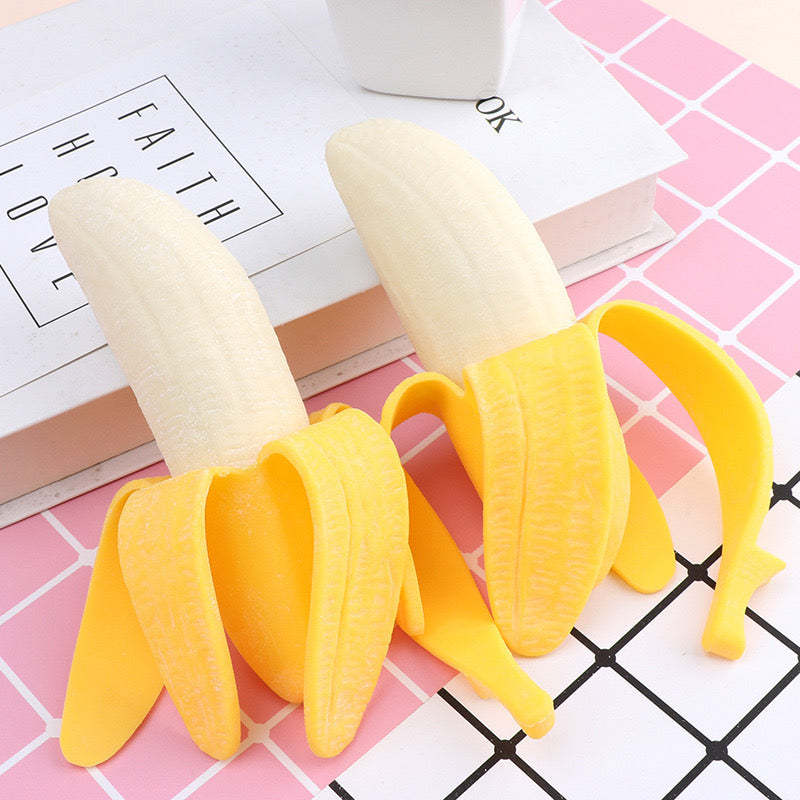 Platano relajando anti estrés 1pz