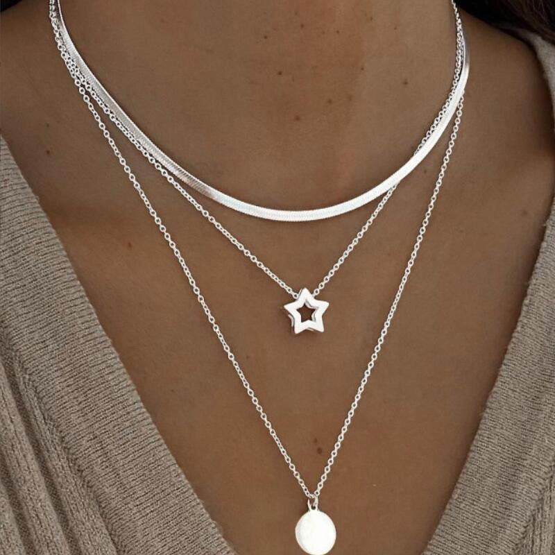 Collar capas estrella(L225)