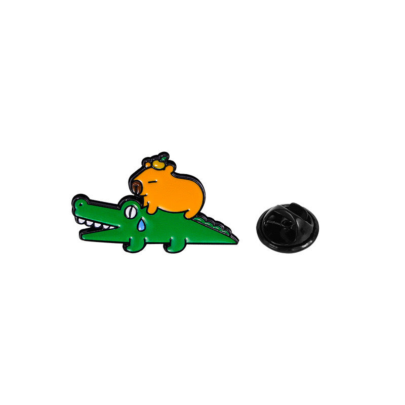 Pin capibara cocodrilo(M106)
