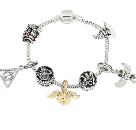 Pulsera con charms Harry Potter Iconos - PridePrice