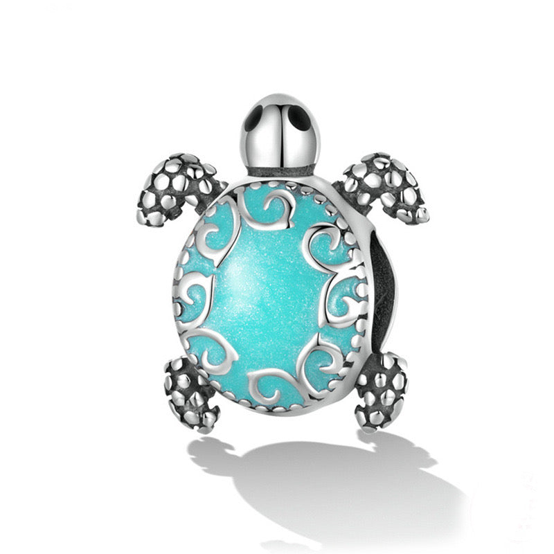Charm tortuga azul turquesa(R59)