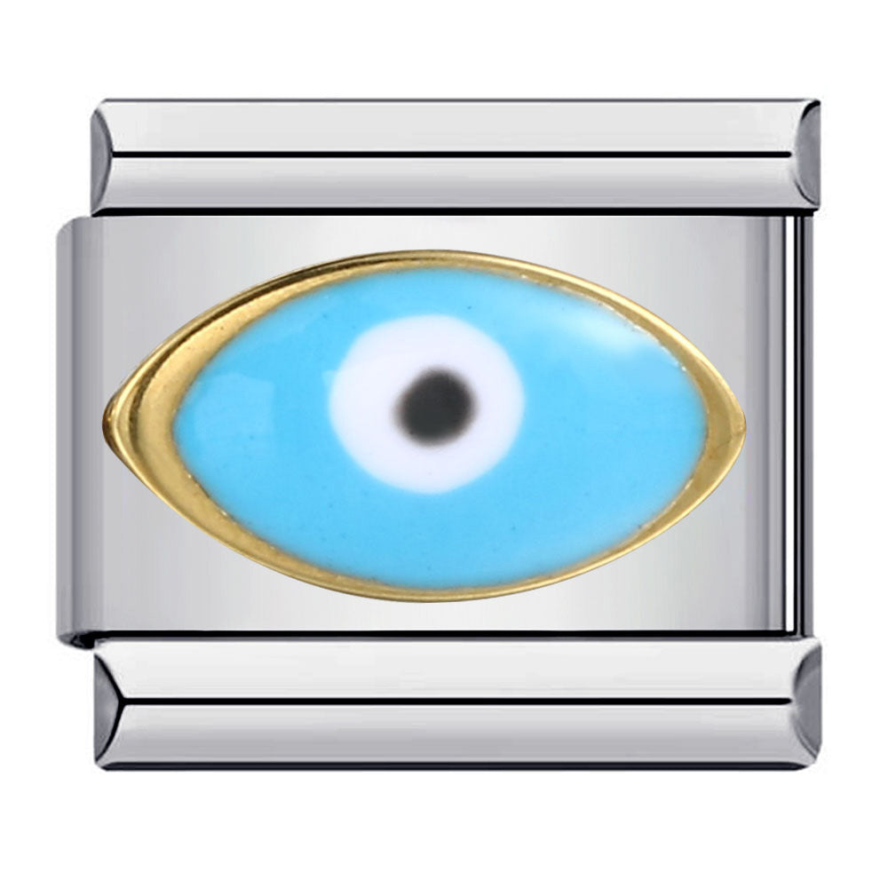 Charm italianos ojo turco(W49)