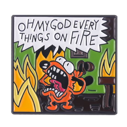 Pin perro grito(S31)