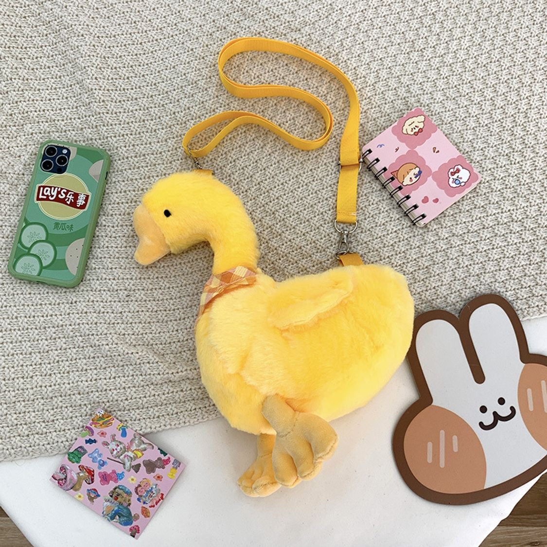 Bolsa pato amarillo(N12)