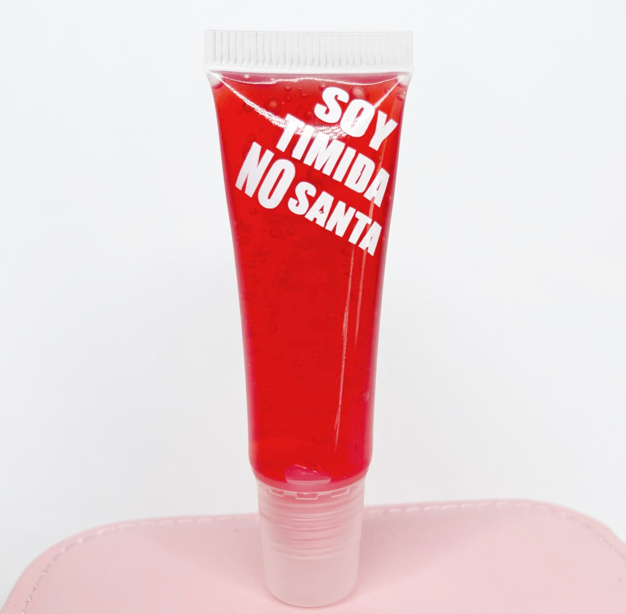 Gloss Soy timida, no santa red