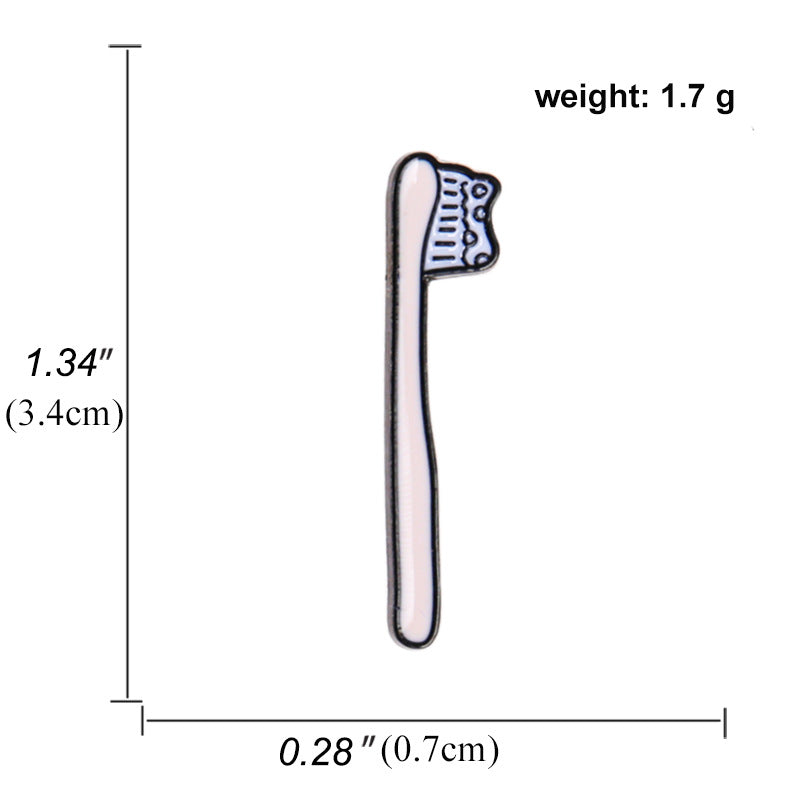 Pin cepillo de dientes(Q8)