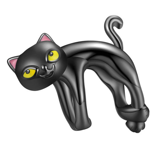 Charm gato negro(I129)