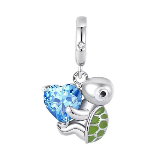 Charm tortuga corazón(I175)
