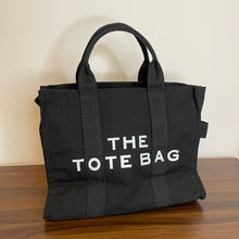 Load image into Gallery viewer, Bolsa tote negra Imit USA
