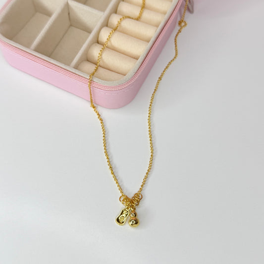 Collar dulce CHAPA DE ORO 18k(S45)