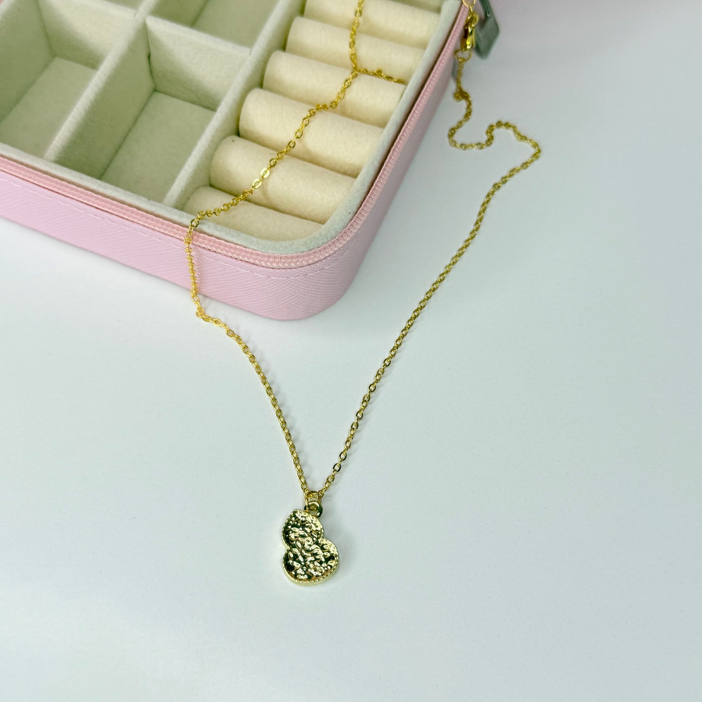 Collar básico CHAPA DE ORO 18k(S26)