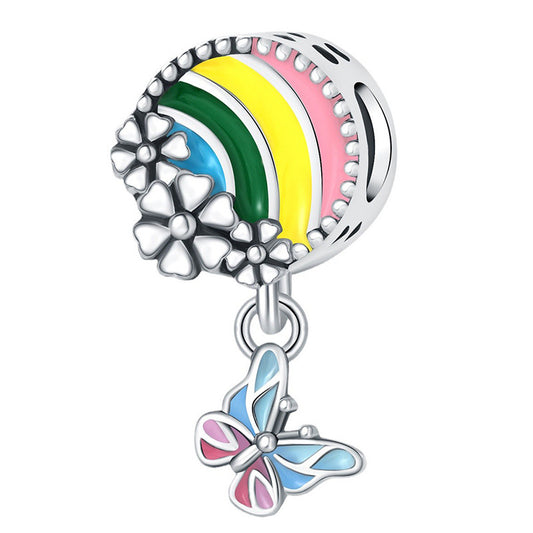 Charm mariposa arcoíris(R82)