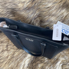 Cargar imagen en el visor de la galería, Bolsa Guess negra grande USA
