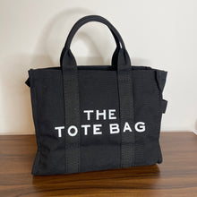 Load image into Gallery viewer, Bolsa tote negra Imit USA
