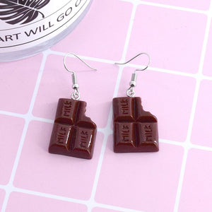 Aretes chocolate(R35)