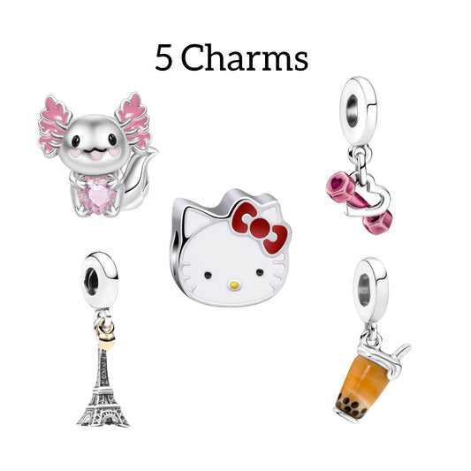Set 5 Charms imjustaGirl