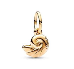 Charm caracol dorado(Q1)