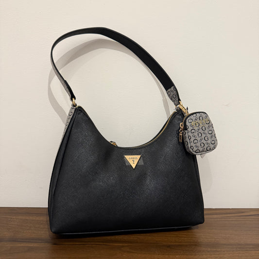 Bolsa mediana Guess negra USA