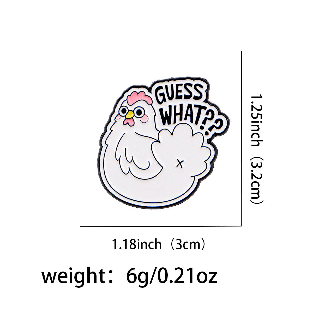 Pin gallina(M195)