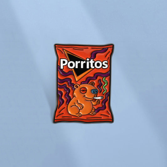 Pin Doritos capibara porritos (C131)