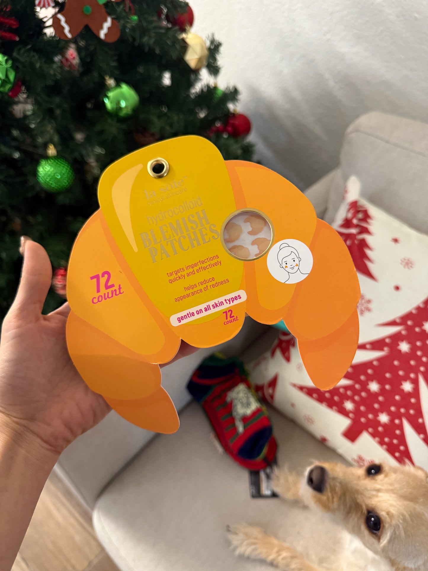 RETO ISELAAHER (Set 3 artículos - Calcetines Grinch - Patches Cuernito - Diadema Stitch )