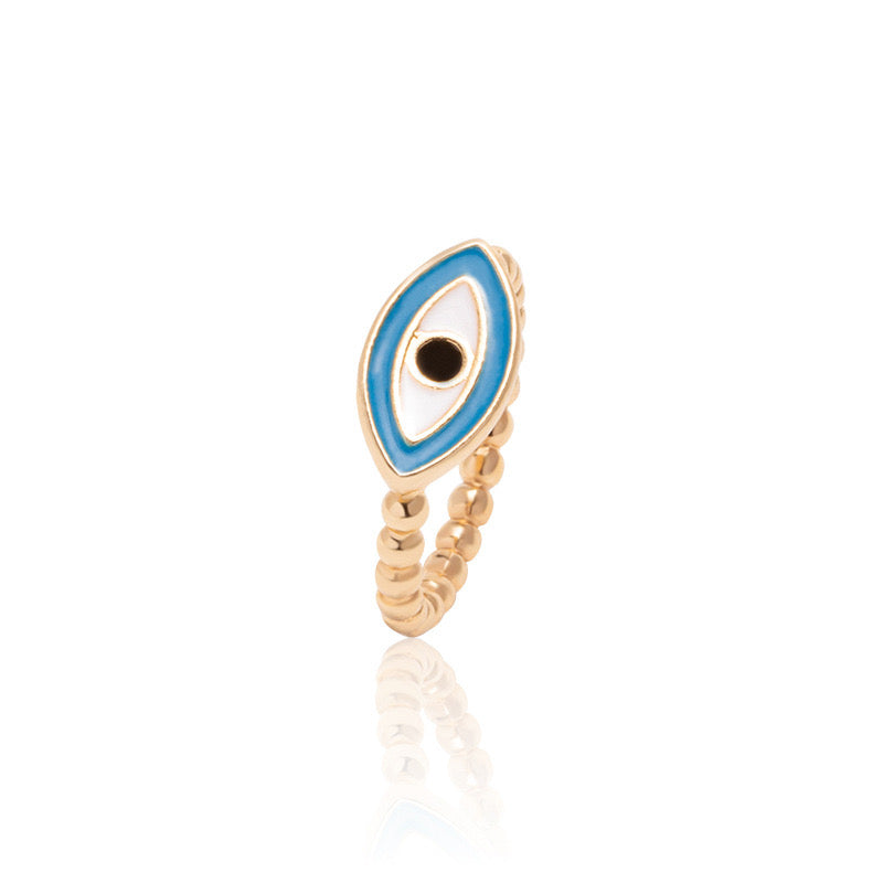 Anillo ojo azul(K124)