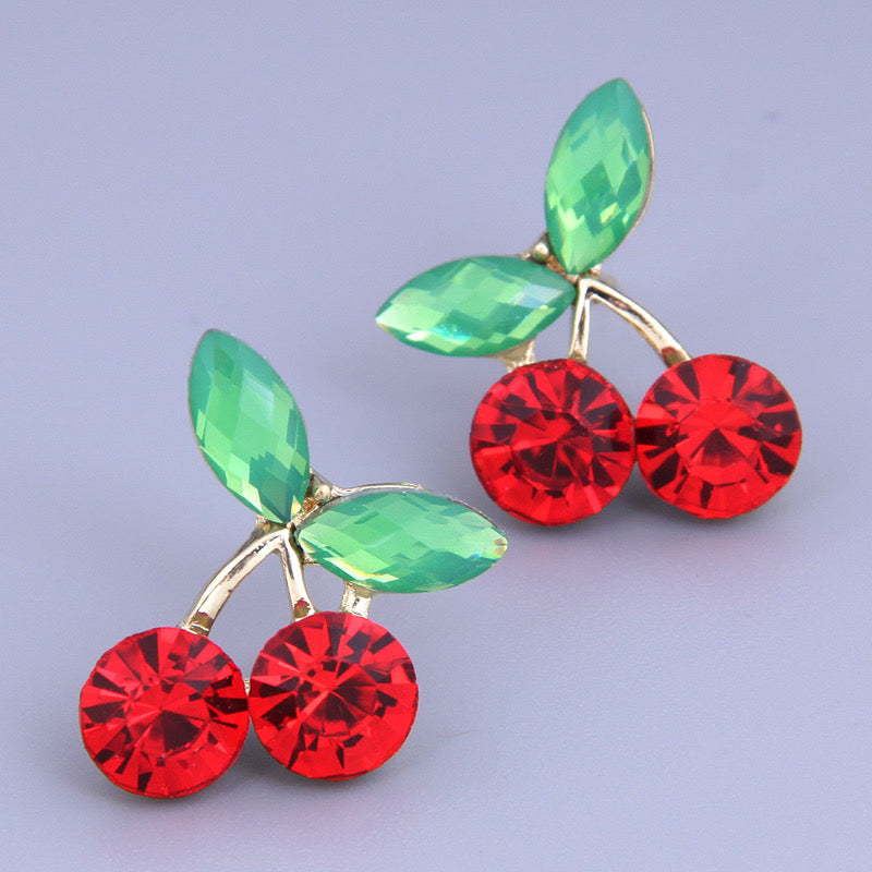 Aretes cerezas(G103)