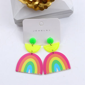 Aretes arcoiris(R64)