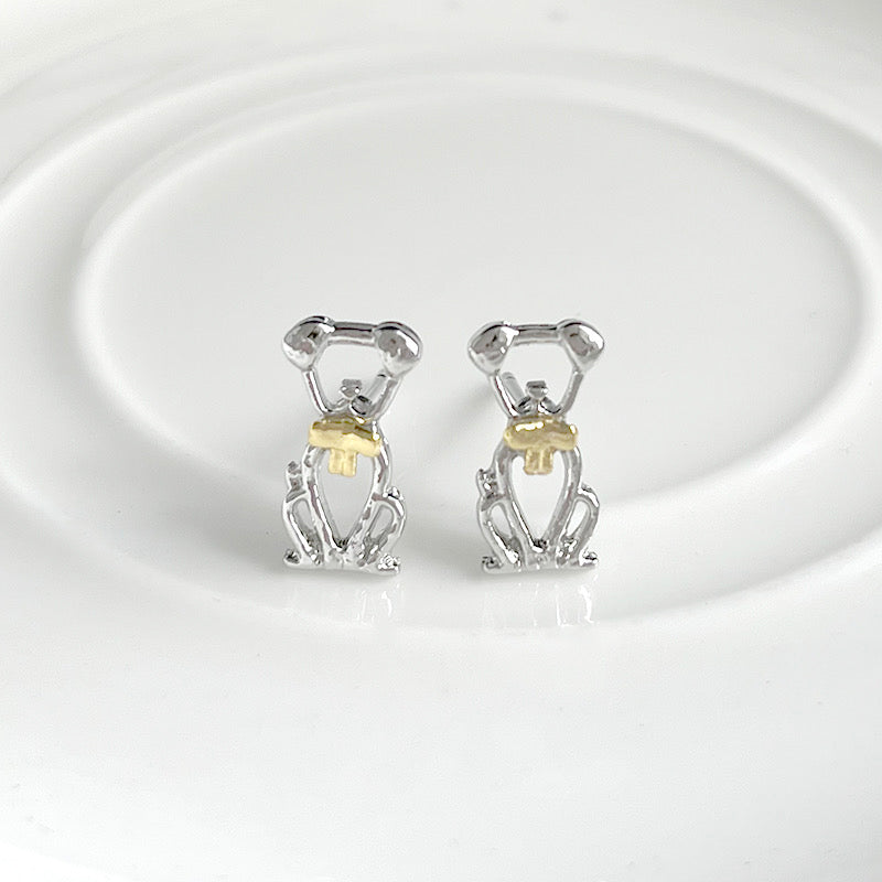 Aretes perro(L207)