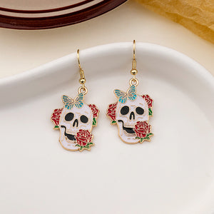 Aretes calavera(L215)