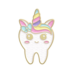 Pin diente unicornio(K194)