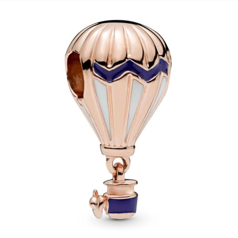 Charm globo dorado(D111)