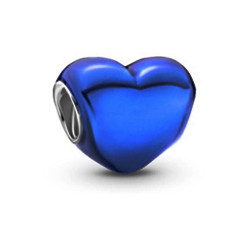 Charm corazon azul(E133)