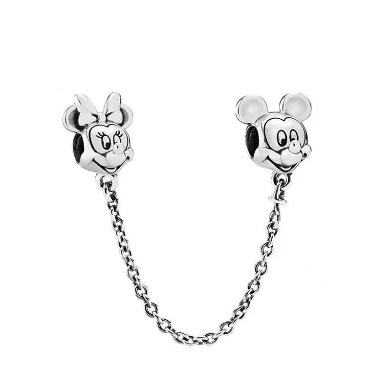 Charm cadena Mickey minnie(AA28)