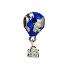 Load image into Gallery viewer, Charm globo azul(E178)
