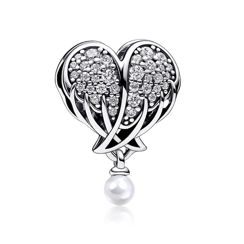 Charm corazon perla(E134)