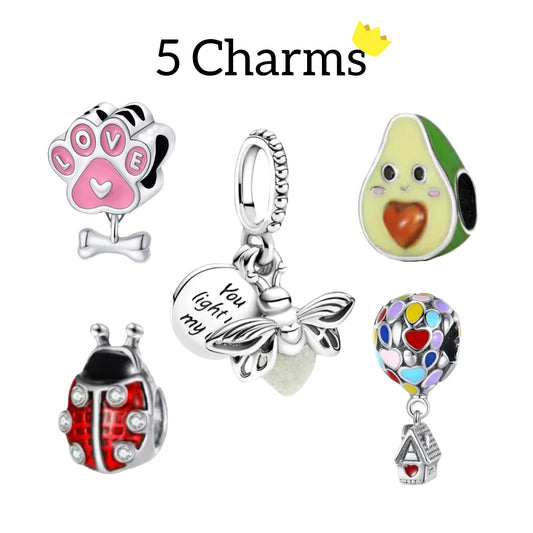 Set 5 Charms
