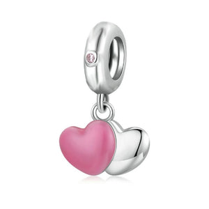 Charm corazones(M182)