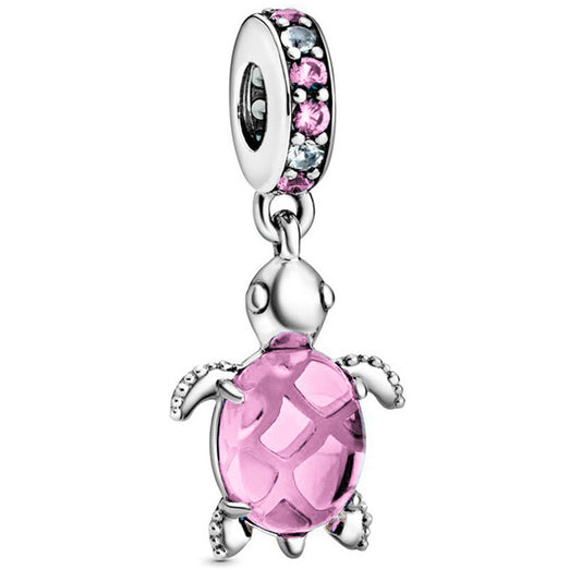 Charm tortuga rosa(C114)