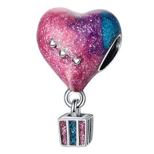 Charm globo corazón(AA17)
