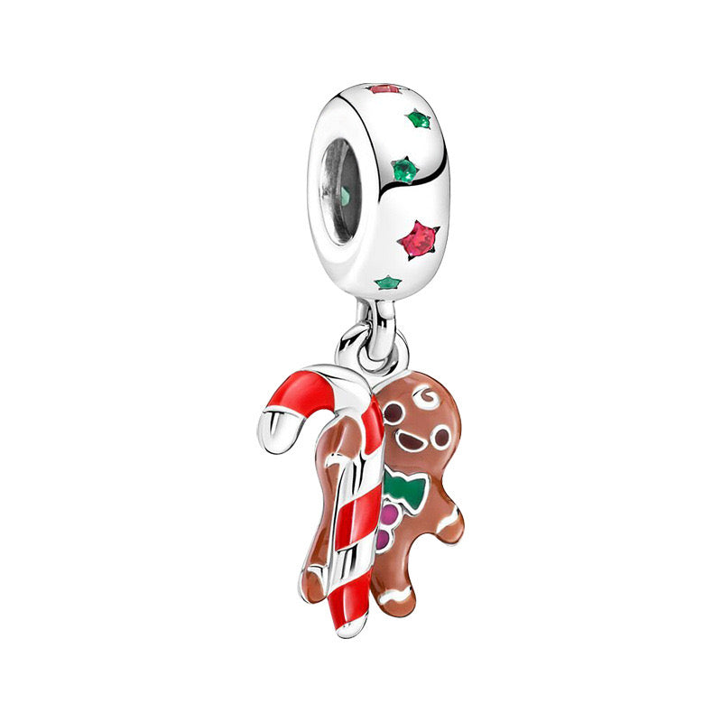 Charm galleta y caramelo navidad(D103)