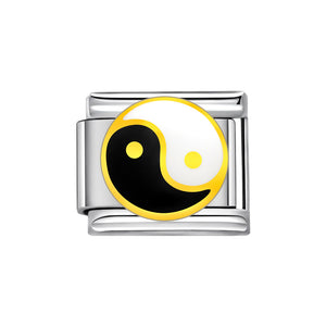 Charm italiano yin y yang