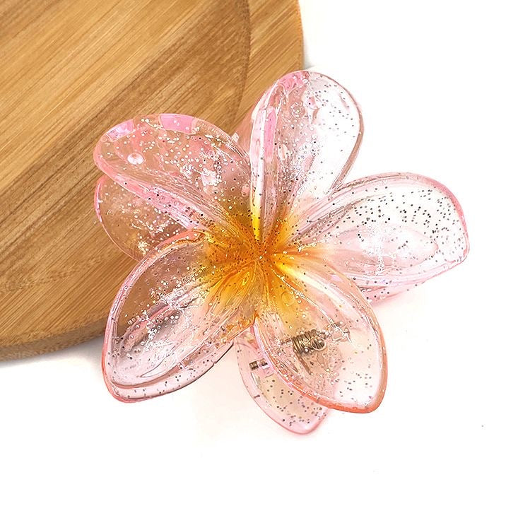 Broche flor rosa(E155)